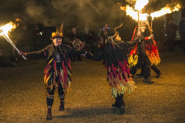 Wassail at Michelham Priory. Picture by Terry Applin SUS-220125-130155001