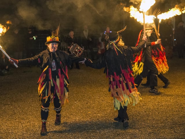 Wassail at Michelham Priory. Picture by Terry Applin SUS-220125-130155001