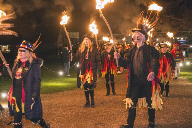 Wassail at Michelham Priory. Picture by Terry Applin SUS-220125-125616001