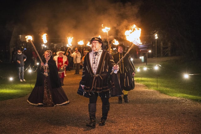 Wassail at Michelham Priory. Picture by Terry Applin SUS-220125-125642001