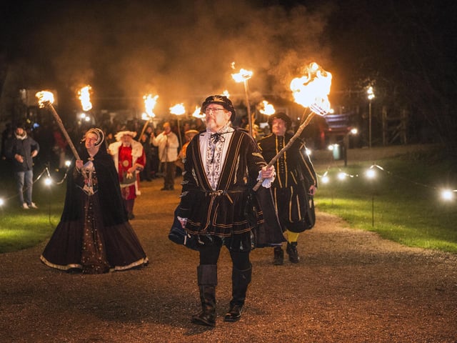 Wassail at Michelham Priory. Picture by Terry Applin SUS-220125-125642001