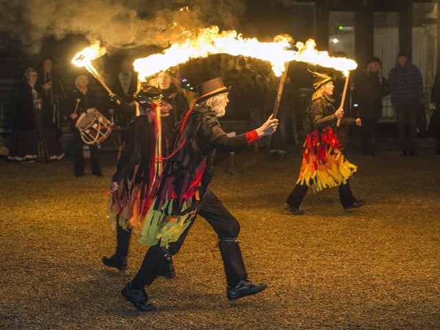 Wassail at Michelham Priory. Picture by Terry Applin SUS-220125-130119001