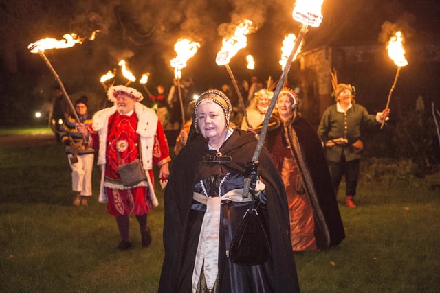 Wassail at Michelham Priory. Picture by Terry Applin SUS-220125-125728001