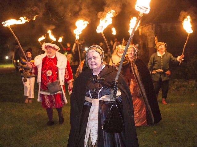 Wassail at Michelham Priory. Picture by Terry Applin SUS-220125-125728001