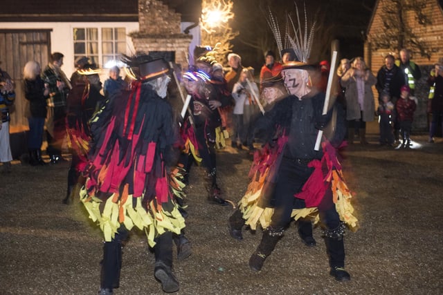 Wassail at Michelham Priory. Picture by Terry Applin SUS-220125-125934001