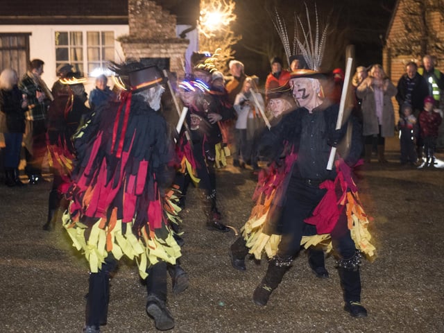 Wassail at Michelham Priory. Picture by Terry Applin SUS-220125-125934001