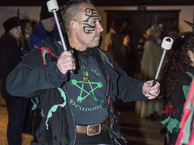 Wassail at Michelham Priory. Picture by Terry Applin SUS-220125-125836001