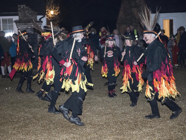 Wassail at Michelham Priory. Picture by Terry Applin SUS-220125-125903001