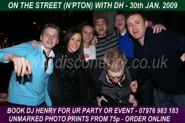 Revellers enjoying a Friday night out down Bridge Street in January 2009. Photo: Disco Henry