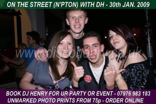 Revellers enjoying a Friday night out down Bridge Street in January 2009. Photo: Disco Henry