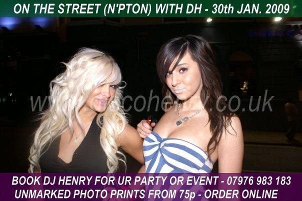 Revellers enjoying a Friday night out down Bridge Street in January 2009. Photo: Disco Henry