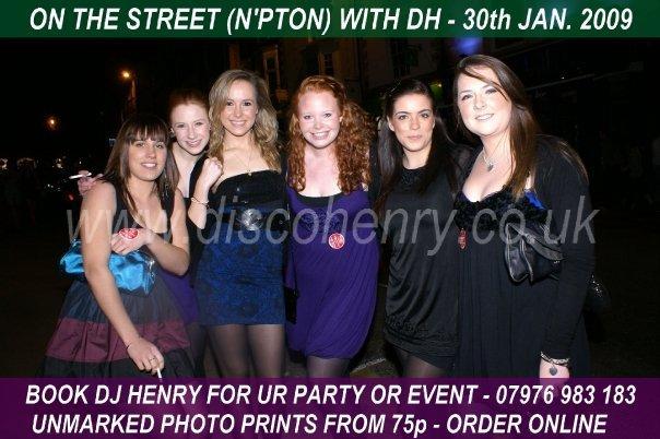 Revellers enjoying a Friday night out down Bridge Street in January 2009. Photo: Disco Henry