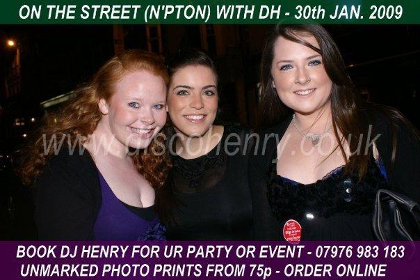 Revellers enjoying a Friday night out down Bridge Street in January 2009. Photo: Disco Henry
