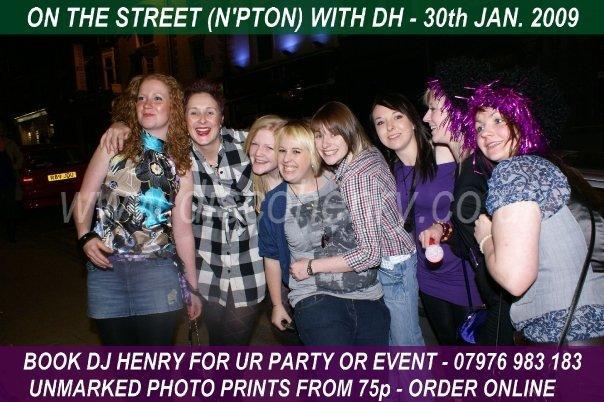 Revellers enjoying a Friday night out down Bridge Street in January 2009. Photo: Disco Henry