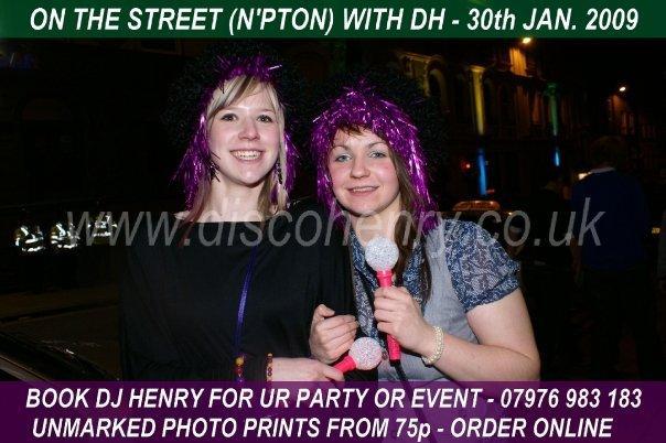 Revellers enjoying a Friday night out down Bridge Street in January 2009. Photo: Disco Henry
