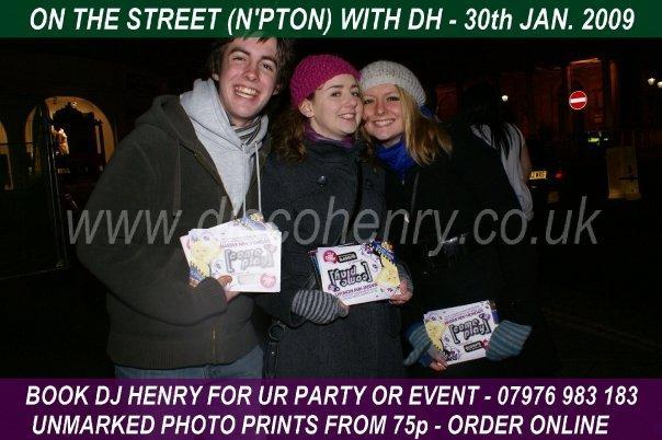 Revellers enjoying a Friday night out down Bridge Street in January 2009. Photo: Disco Henry