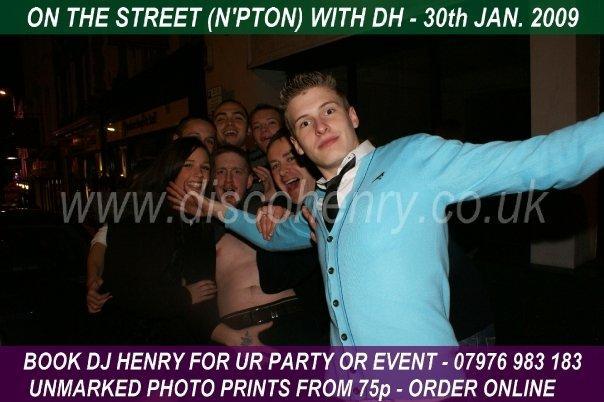 Revellers enjoying a Friday night out down Bridge Street in January 2009. Photo: Disco Henry
