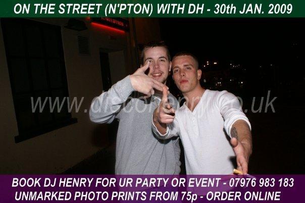 Revellers enjoying a Friday night out down Bridge Street in January 2009. Photo: Disco Henry