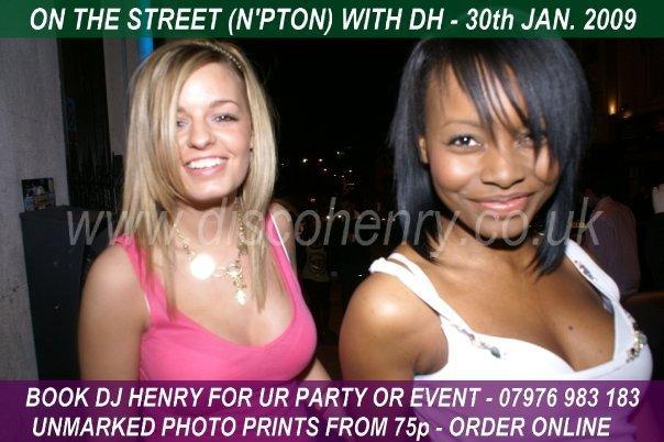 Revellers enjoying a Friday night out down Bridge Street in January 2009. Photo: Disco Henry