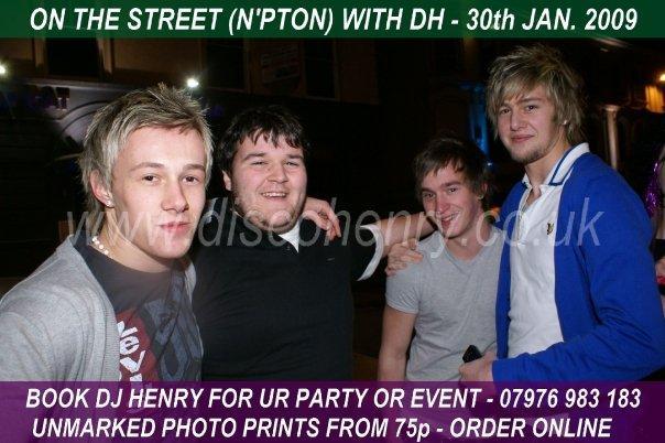 Revellers enjoying a Friday night out down Bridge Street in January 2009. Photo: Disco Henry