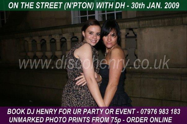 Revellers enjoying a Friday night out down Bridge Street in January 2009. Photo: Disco Henry