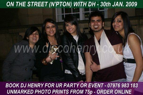 Revellers enjoying a Friday night out down Bridge Street in January 2009. Photo: Disco Henry