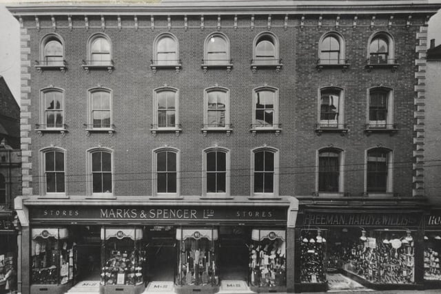 Marks & Spencer in Gold Street, Northampton, in 1929