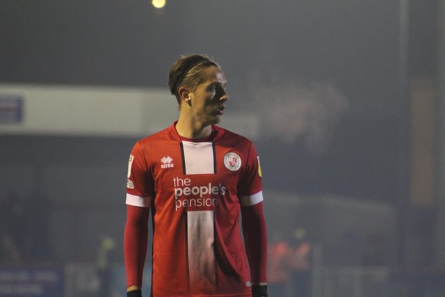9. Crawley Town’s goal scorer. GOAL 33th minute. Another goal on the start of the second half, took the goals comfortably.