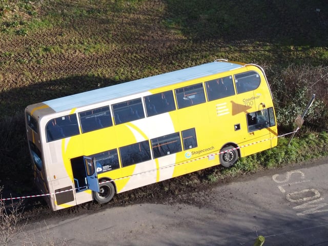 Emergency services attended the incident this morning. Picture Eddie Mitchell