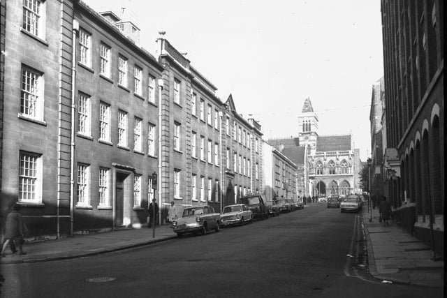 Guildhall Road in Northampton in 1970