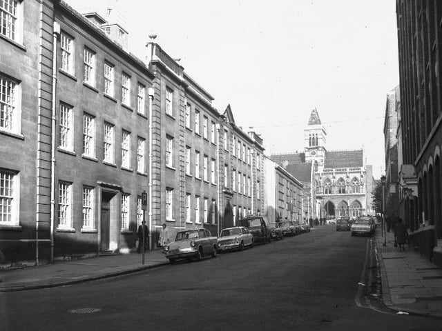 Guildhall Road in Northampton in 1970