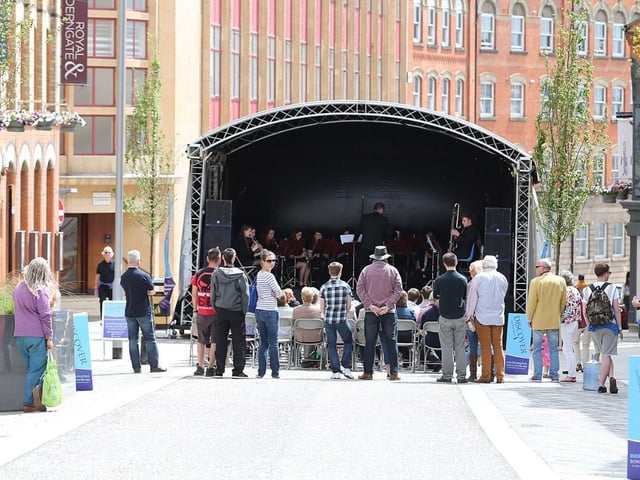 The music festival in 2015