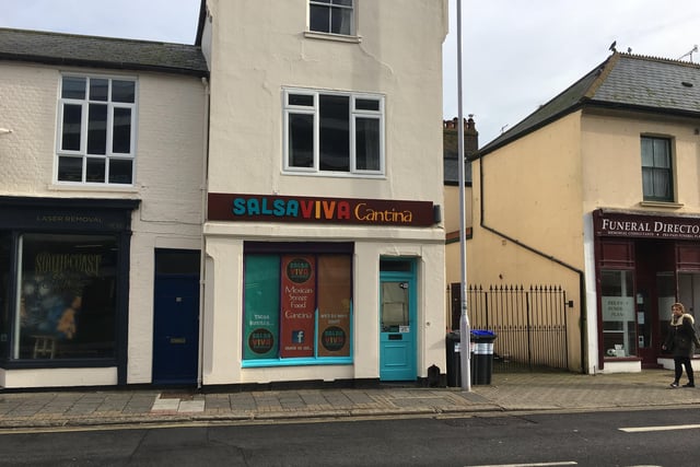 Salsa Viva Cantina in Worthing High Street has been placed at number three for the best vegetarian place and number seven for the best vegan place in Worthing according to Tripadvisor