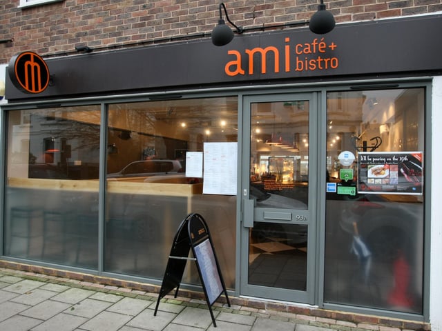 Ami Cafe and Bistro, Rowlands Road, Worthing, has been placed at number five for the best place to get vegetarian food in Worthing according to Tripadvisor. Photo by Derek Martin