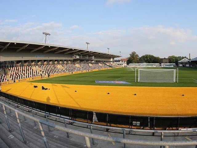 Newport have an average attendance this season of 3,750.
Photo: Pete Norton