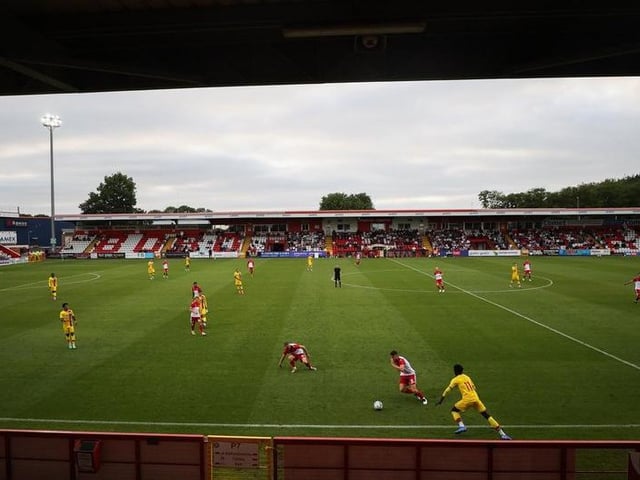 The Lamex Stadium has average crowds of 2,739 this season.
Photo: Catherine Ivill