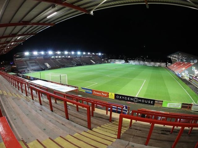 Exeter have an average attendance this season of 4,666. It is the par crowd for League Two this season.
Photo: Pete Norton