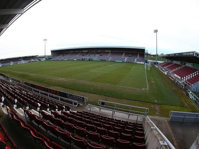Cobblers are well backed with an average crowd of 5,021.
Photo: Pete Norton