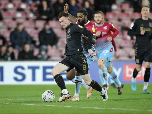 The midfield battle was a real dogfight for most of the game and he was outnumbered and overrun in the first-half. Wasn't until late on when he got his foot on the ball more and won a few tackles. So nearly grabbed a winner in stoppage-time... 5