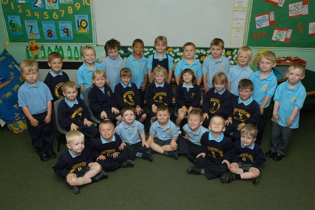 Reception class at Baston Primary School