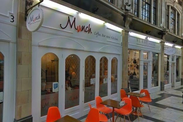 Munch Coffee Bar and Kitchen in The Royal Arcade, Worthing, has been placed at number five of the best vegan places in Worthing according to Tripadvisor. Photo: Google Street View