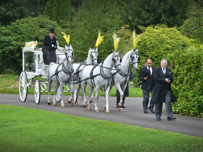 The funeral of Cheryl Brookes at Hastings Crematorium on Aug 12 2021. SUS-211208-124948001