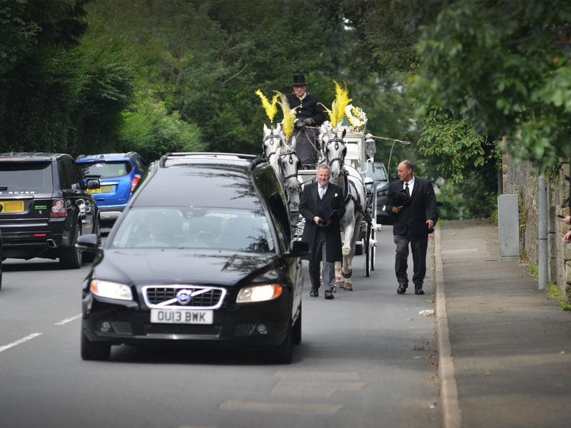 The funeral of Cheryl Brookes at Hastings Crematorium on Aug 12 2021. SUS-211208-124548001
