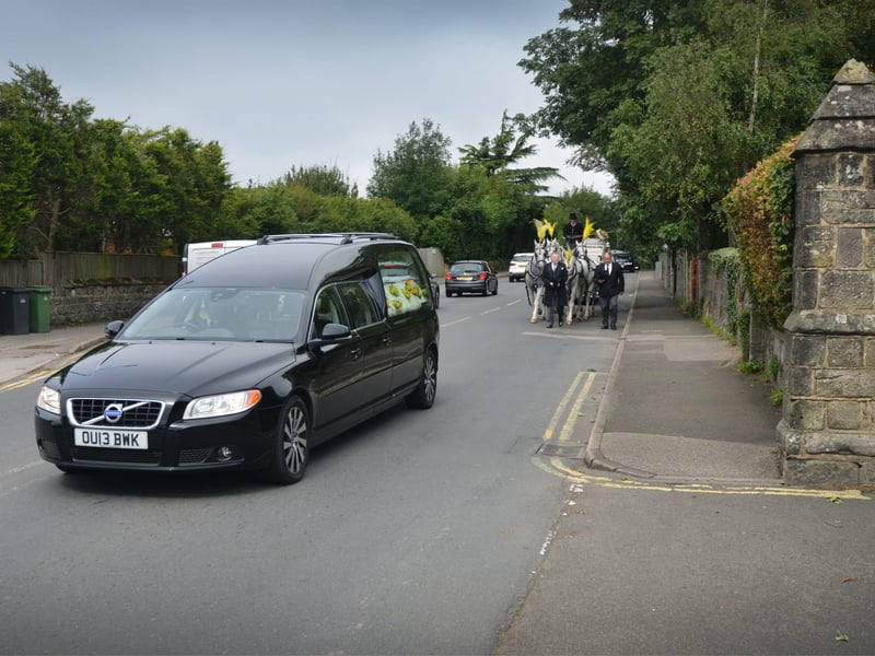 The funeral of Cheryl Brookes at Hastings Crematorium on Aug 12 2021. SUS-211208-124601001