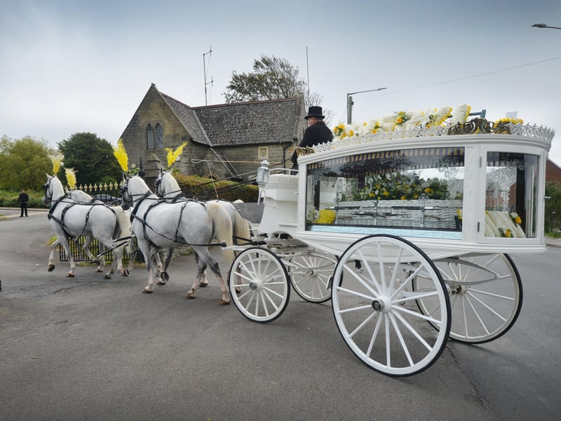 The funeral of Cheryl Brookes at Hastings Crematorium on Aug 12 2021. SUS-211208-124848001