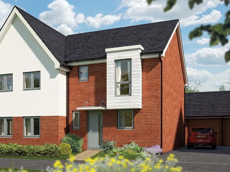 This three bed property "The Southwold" at Bexhill-On-Sea is on the market for £329,995