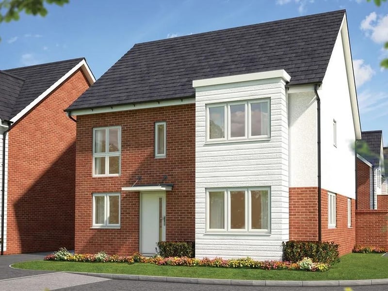 This four bed property The Canterbury in Bexhill-On-Sea is on the market for £434,995
