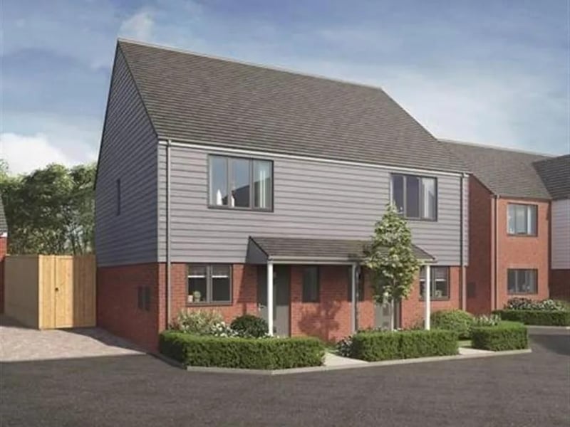 This two bed semi-detached in Dittons Road, Polegate is priced £300,000