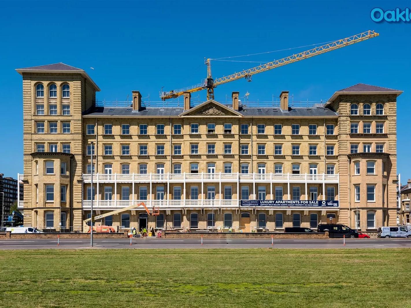 A one bed flat in Grand Avenue, Hove is for sale from £425,000