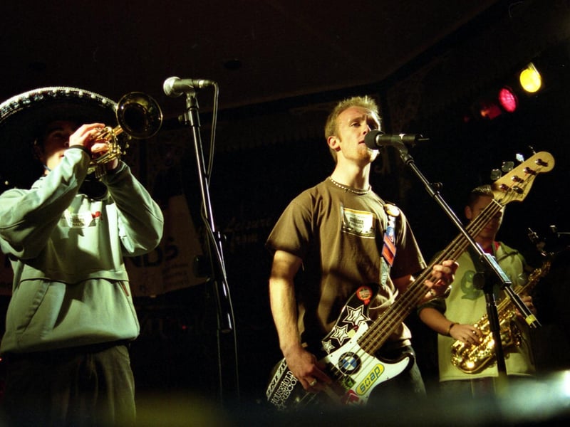 Just Called Charlie performing in Horsham in 2003